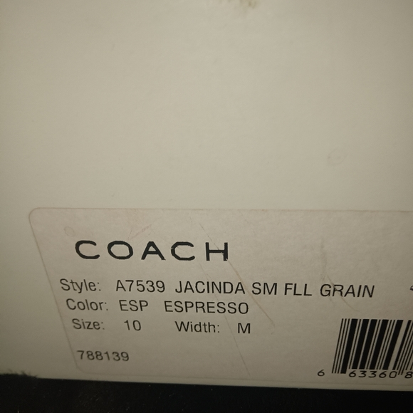 Coach knee high boots - Picture 3 of 8